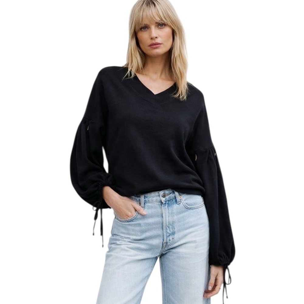 Zimmermann Merino Wool Sweater 6 Oversized Quiet Luxury Exaggerated Sleeves
